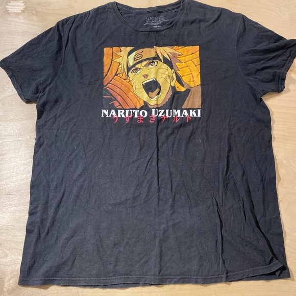 Black Short Sleeve Naruto Tee XL (46/48) (MM) - Picture 6 of 11